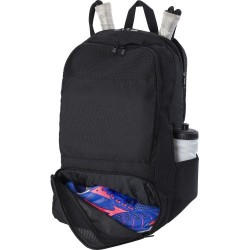Sac à dos multifonction  en polyester rPET Sebastian Matières : nylon Couleurs : noir impression haute définition
