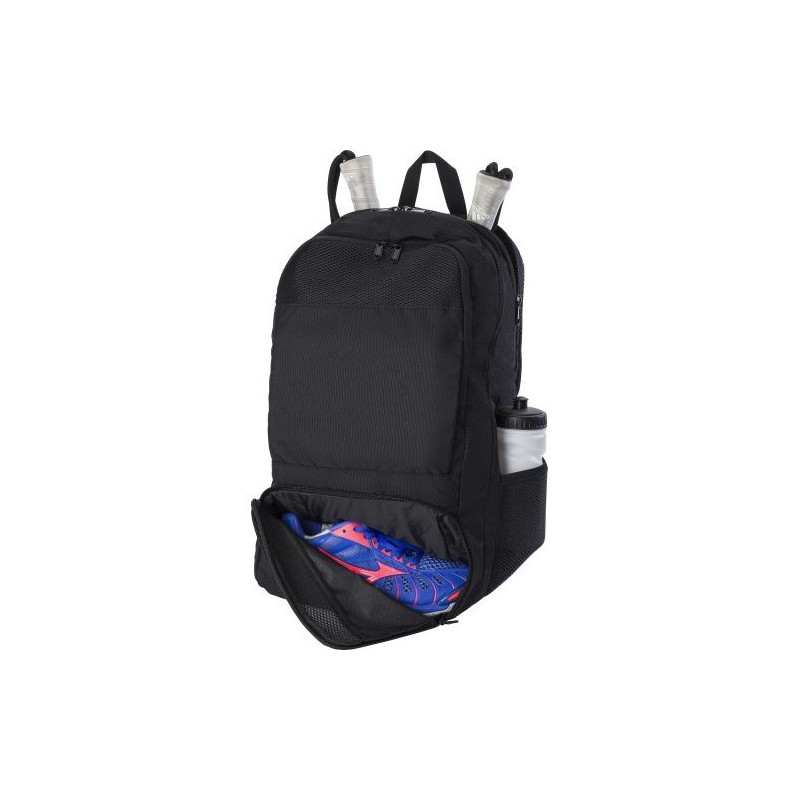Sac à dos multifonction  en polyester rPET Sebastian Matières : nylon Couleurs : noir impression haute définition