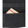 Sac à dos multifonction  en polyester rPET Sebastian Matières : nylon Couleurs : noir marquage laser ultra précis