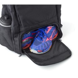 Sac à dos multifonction  en polyester rPET Sebastian Matières : nylon Couleurs : noir livraison express 24h 48h