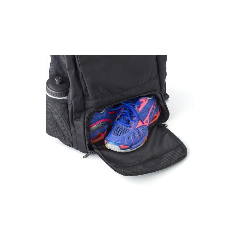 Sac à dos multifonction  en polyester rPET Sebastian Matières : nylon Couleurs : noir livraison express 24h 48h