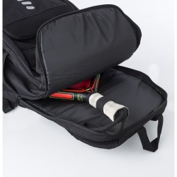 Sac à dos multifonction  en polyester rPET Sebastian Matières : nylon Couleurs : noir cadeau collaborateur premium