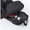 Sac à dos multifonction  en polyester rPET Sebastian Matières : nylon Couleurs : noir cadeau collaborateur premium