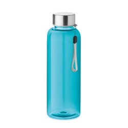 Bouteille  en Tritan 500ml personnalisée UTAH Matières : tritan Couleurs : bleu transparent cadeau collaborateur premium