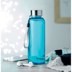 Bouteille  en Tritan 500ml personnalisée UTAH Matières : tritan Couleurs : bleu transparent personnalisation rapide en France