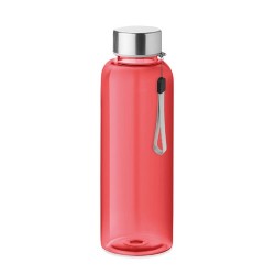 Bouteille  en Tritan 500ml personnalisée UTAH Matières : tritan Couleurs : rouge transparent objet promotionnel éco-responsable