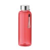 Bouteille  en Tritan 500ml personnalisée UTAH Matières : tritan Couleurs : rouge transparent objet promotionnel éco-responsable