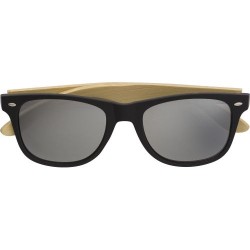 Lunettes de soleil s en ABS et bambou - Luis Matières : bambou Couleurs : argenté