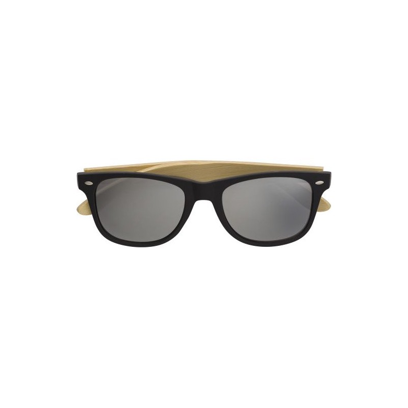 Lunettes de soleil s en ABS et bambou - Luis Matières : bambou Couleurs : argenté