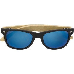 Lunettes de soleil s en ABS et bambou - Luis Matières : bambou Couleurs : argenté goodies publicitaire événementiel
