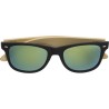 Lunettes de soleil s en ABS et bambou - Luis Matières : bambou Couleurs : jaune cadeau entreprise pas cher