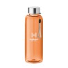 Bouteille  en Tritan 500ml personnalisée UTAH Matières : tritan Couleurs : orange transparent goodies entreprise design