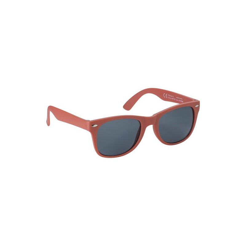 Lunettes de soleil s en polycarbonate recyclé personnalisées Angel Matières : métal Couleurs : noir impression logo haute qualit