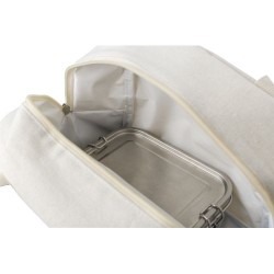Sac isotherme pratique et  en coton - Alex Matières : coton Couleurs : naturel marquage laser ultra précis