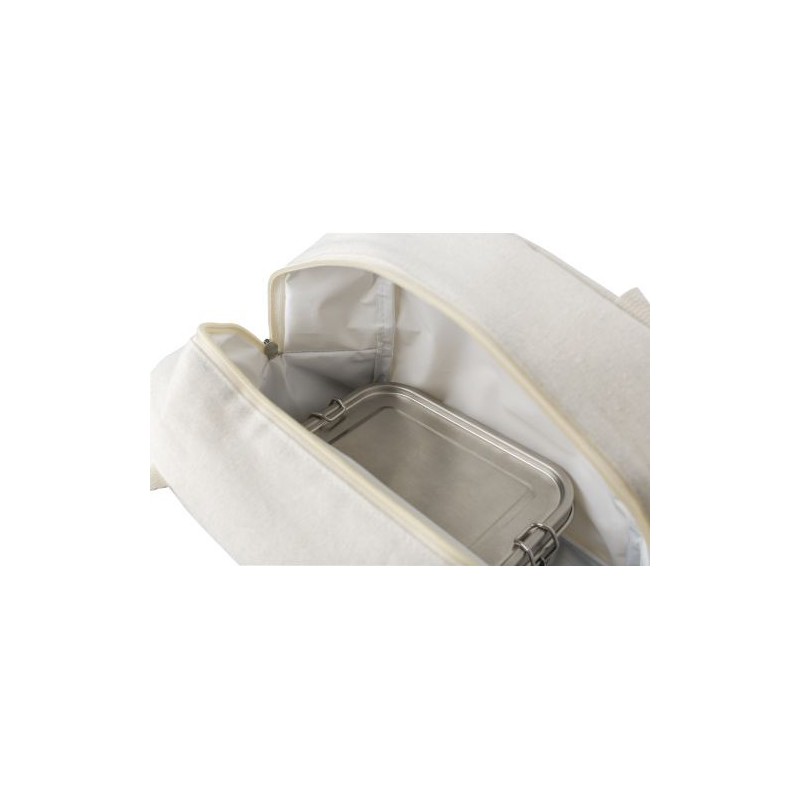Sac isotherme pratique et  en coton - Alex Matières : coton Couleurs : naturel marquage laser ultra précis