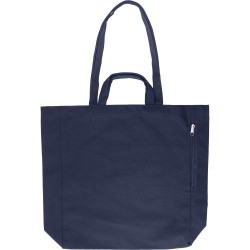Sac Shopping Éco-responsable en Coton Recyclé Personnalisé - Bennett Matières : polyester Couleurs : bleu