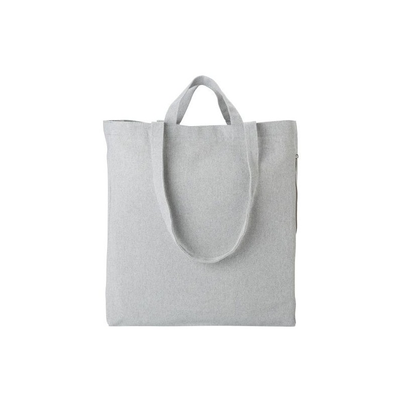 Sac Shopping Éco-responsable en Coton Recyclé Personnalisé - Bennett Matières : polyester Couleurs : bleu livraison express 24h 