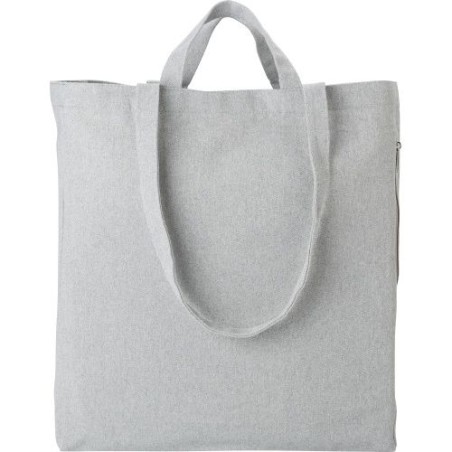 Sac Shopping Éco-responsable en Coton Recyclé Personnalisé - Bennett Matières : polyester Couleurs : bleu livraison express 24h 