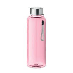 Bouteille  en Tritan 500ml personnalisée UTAH Matières : tritan Couleurs : rose transparent personnalisable avec votre logo
