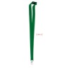 Lanyard Pratique en Métal 20mm Personnalisé pas cher - PANY Matières : PET Couleurs : vert marquage laser ultra précis