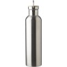 Bouteille isotherme double paroi  en acier inoxydable de 1 000 ml Damien Matières : silicone Couleurs : argenté marquage laser u