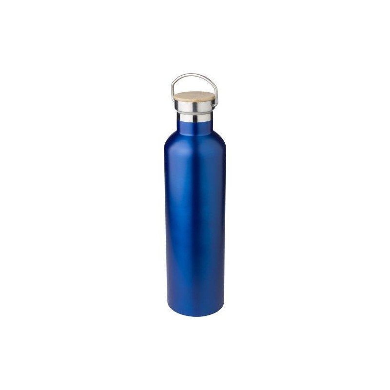 Bouteille isotherme double paroi  en acier inoxydable de 1 000 ml Damien Matières : silicone Couleurs : argenté livraison expres