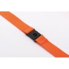 Lanyard Pratique en Métal 20mm Personnalisé pas cher - PANY Matières : PET Couleurs : orange accessoire événementiel unique
