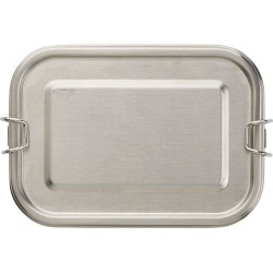 Lunch box  en acier inoxydable Reese Matières : silicone Couleurs : argenté