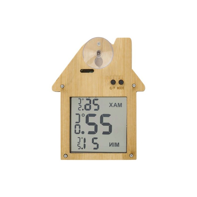 Station Météo en Bambou Lane - Élégance Naturelle