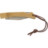 Canif Pratique et Élégant en Acier Inoxydable et Bambou - Beckett Matières : bambou Couleurs : brun