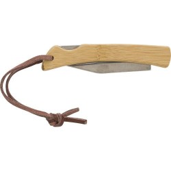 Canif en Acier Inoxydable et Bambou Beckett 2