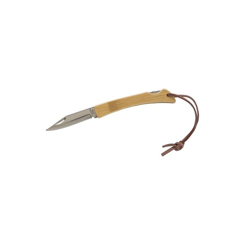 Canif en Acier Inoxydable et Bambou Beckett