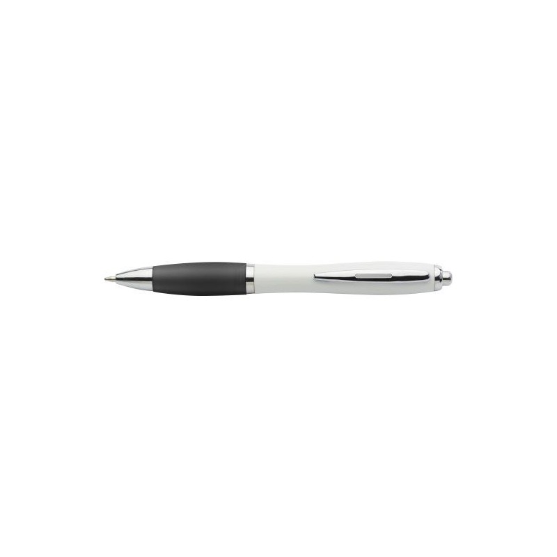 Stylo bille  en ABS recyclé - Trev Matières : métal Couleurs : pourpre marquage couleur éclatante
