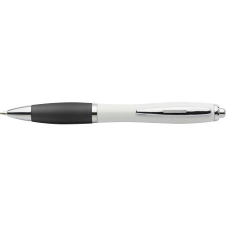 Stylo bille  en ABS recyclé - Trev Matières : métal Couleurs : pourpre marquage couleur éclatante