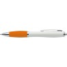 Stylo bille  en ABS recyclé - Trev Matières : métal Couleurs : orange cadeau collaborateur premium