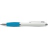 Stylo bille  en ABS recyclé - Trev Matières : métal Couleurs : bleu clair personnalisable avec votre logo