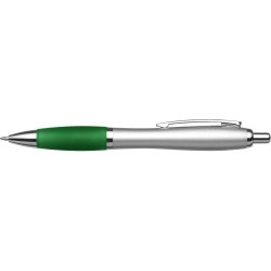 Stylo bille  en ABS recyclé - Mariam Matières : métal Couleurs : vert impression haute définition