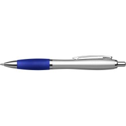 Stylo bille  en ABS recyclé - Mariam Matières : métal Couleurs : bleu cadeau entreprise pas cher