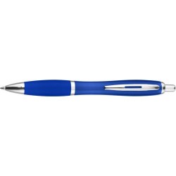 Stylo bille  en ABS recyclé - Hamza Matières : métal Couleurs : blanc 2