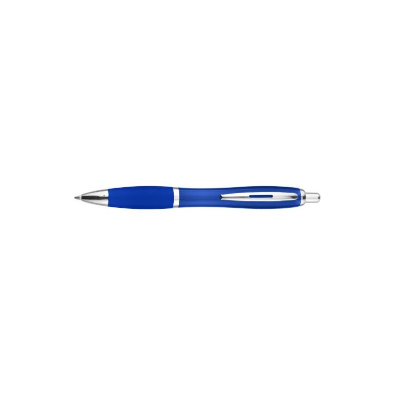 Stylo bille  en ABS recyclé - Hamza Matières : métal Couleurs : bleu livraison express 24h 48h