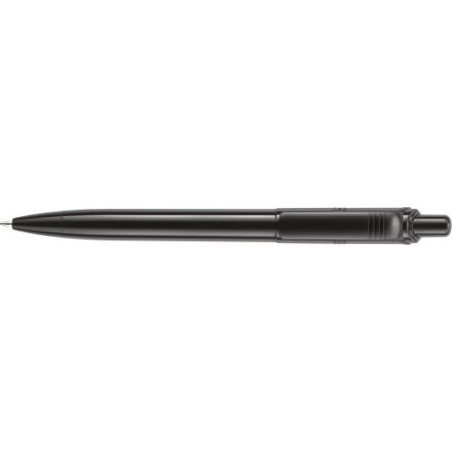 Stylo bille personnalisable en plastique Stilolinea Ducal Extra Matières : plastique Couleurs : noir