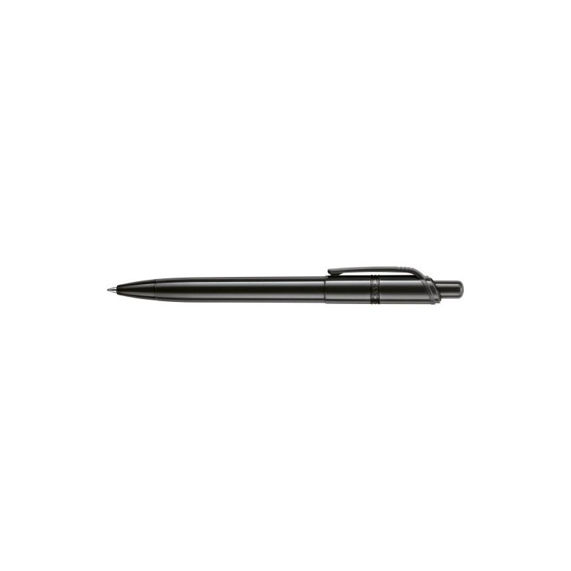 Stylo bille personnalisable en plastique Stilolinea Ducal Extra Matières : plastique Couleurs : noir cadeau entreprise pas cher