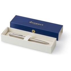 Stylo bille  personnalisé - Waterman Graduate, cadeau d'entreprise Couleurs : argenté cadeau entreprise pas cher