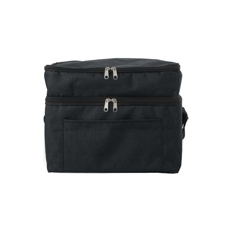 Sac isotherme  en polyester rPET - Troy Matières : polyester Couleurs : noir cadeau entreprise pas cher