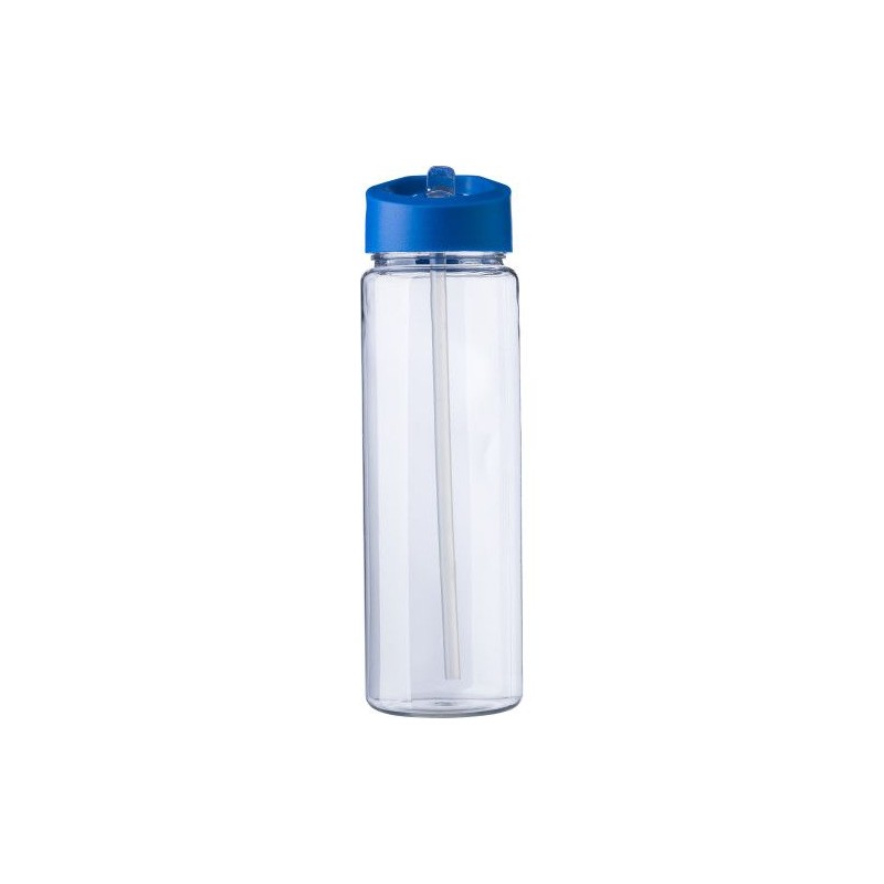 Gourde  en rPET de 750 ml pour vélo - Ahmed Matières : caoutchouc Couleurs : bleu goodies entreprise design
