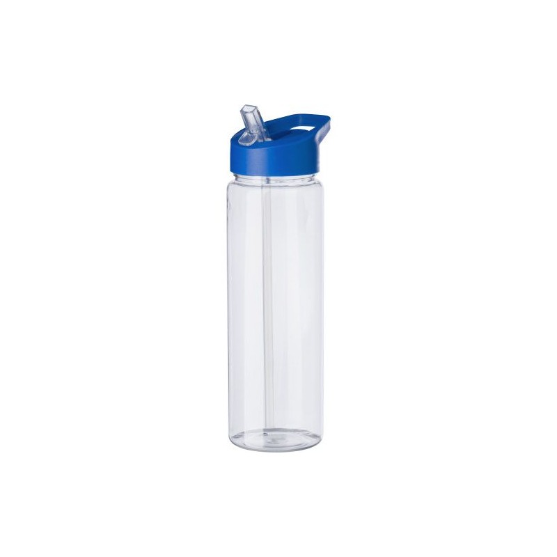 Gourde  en rPET de 750 ml pour vélo - Ahmed Matières : caoutchouc Couleurs : bleu cadeau client original