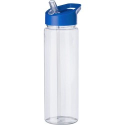 Gourde  en rPET de 750 ml pour vélo - Ahmed Matières : caoutchouc Couleurs : blanc impression logo haute qualité