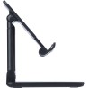 Support de téléphone personnalisé en ABS - Didi, accessoire de bureau Matières : silicone Couleurs : noir cadeau entreprise pas 