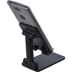 Support de téléphone personnalisé en ABS - Didi, accessoire de bureau Matières : silicone Couleurs : noir marquage laser ultra p