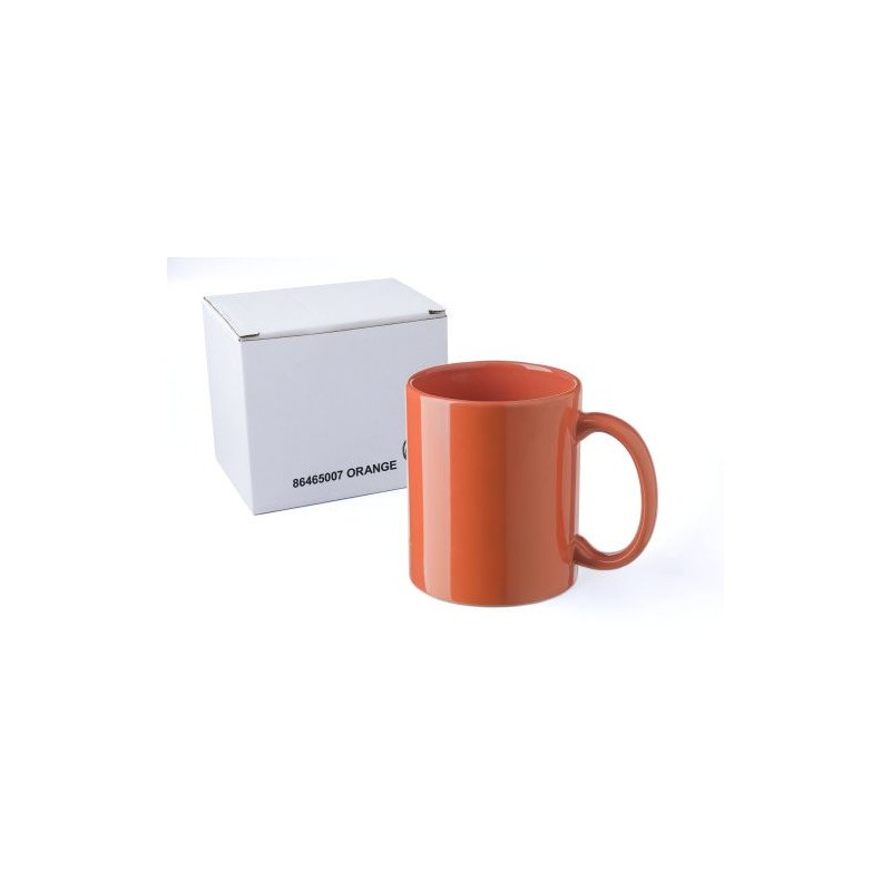 Mug en céramique personnalisé idéal pour cadeau d'entreprise - Kenna Matières : céramique Couleurs : noir goodies personnalisé e